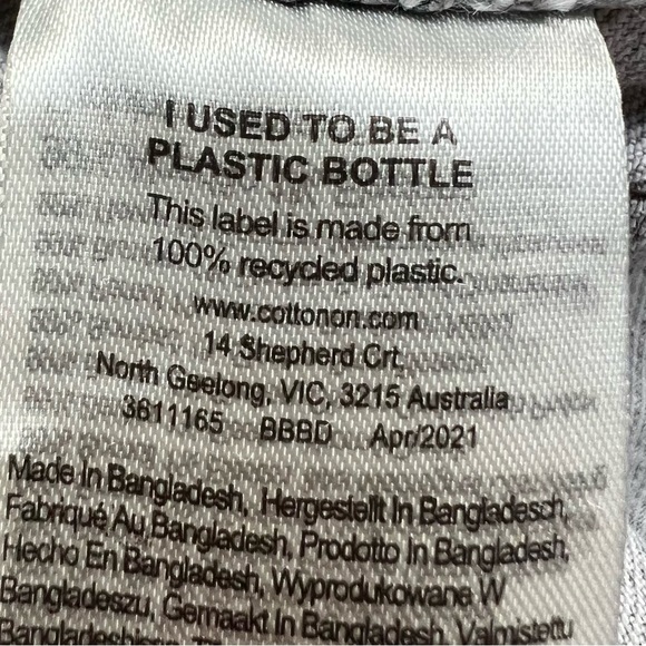 Cotton-On Gray Faded Wash Slim Denim Slouch Jogger Pants Women's Size 28 - Picture 10 of 12